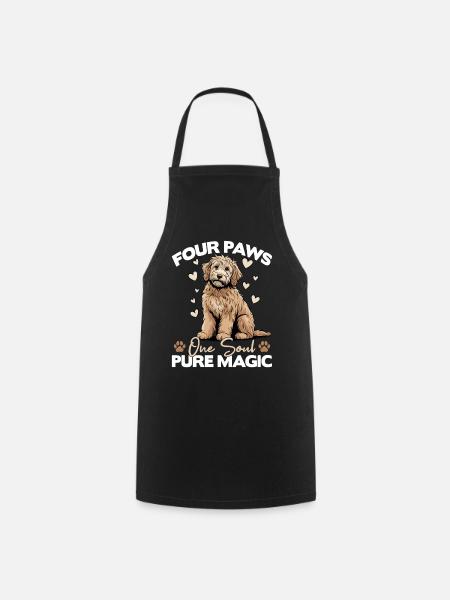 Goldendoodle Dog Breed - Kochschürze - Schwarz