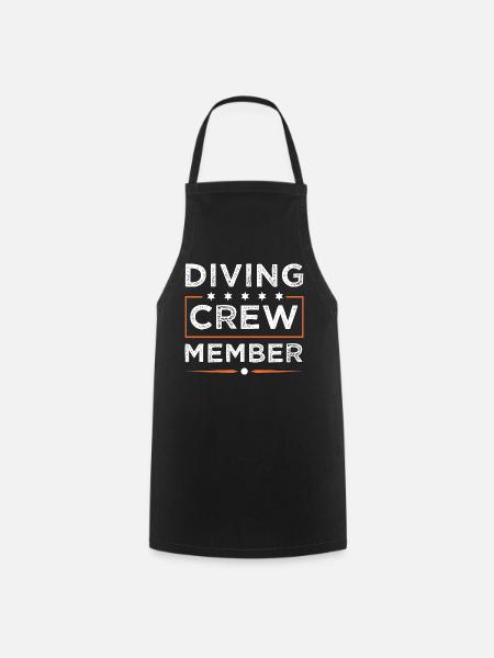 Diving Crew - Kochschürze - Schwarz