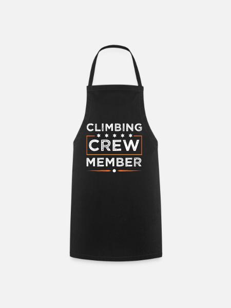 Climbing Crew - Kochschürze - Schwarz