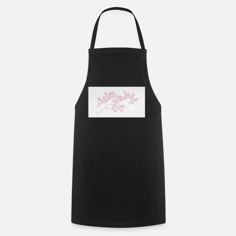 Hand of the Protector - Cooking Apron - black