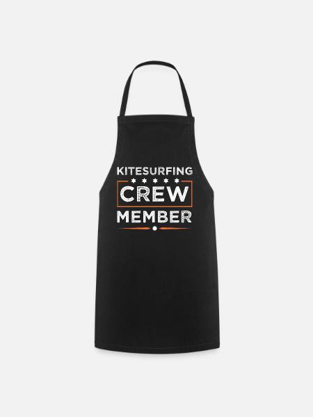 Kitesurfing Crew - Kochschürze - Schwarz