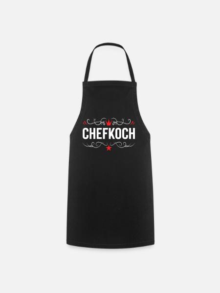 Chefkoch Kochen - Kochschürze - Schwarz