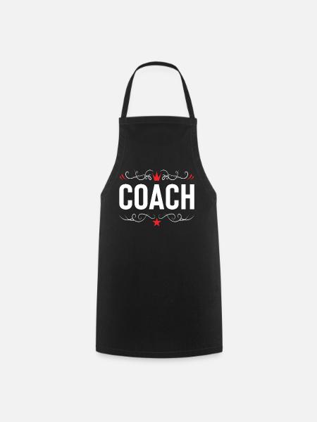 Coach Trainer - Kochschürze - Schwarz