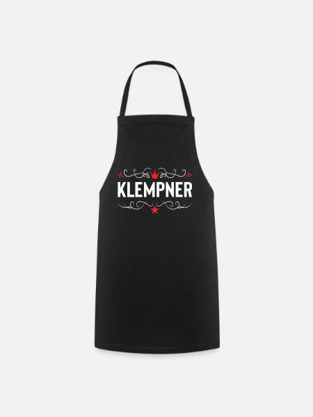Klempner Beruf - Kochschürze - Schwarz