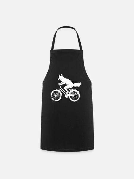 Fahrrad Fuchs - Kochschürze - Schwarz