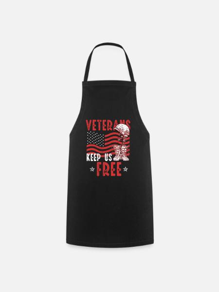 Veterans Day Für Republikaner - Kochschürze - Schwarz