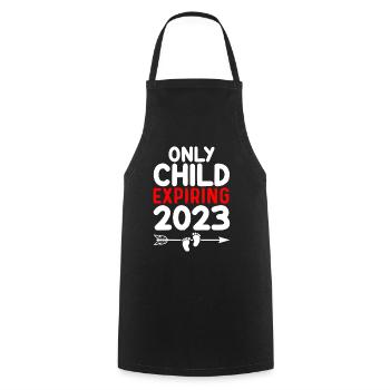Enfant unique : Conception de flèches 2023 - Tablier de cuisine - noir - Devant - AI Model Male 185 dark (185cm)