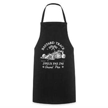 J'peux pas, j'ai Grand Prix – formule - Cooking Apron - black - Front - AI Model Male 185 dark (185cm)