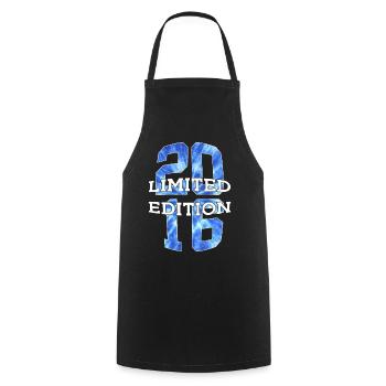 ÉDITION LIMITÉE 2016 10 ANS 10E ANNIVERSAIRE - Tablier de cuisine - noir - Devant - AI Model Male 185 dark (185cm)