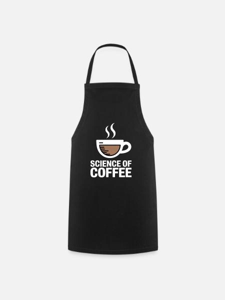 Science Of Coffee Espresso Ritual - Kochschürze - Schwarz
