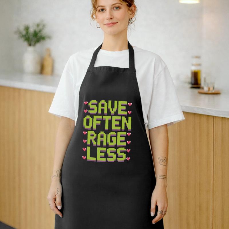 Game Developer Save Often Rage Less Web Developer Kochschürze