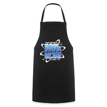 Cool Dads Club - Dad Father's Day Gift - Cooking Apron - black - Front - AI Model Male 185 dark (185cm)