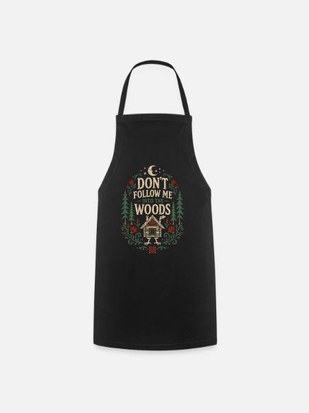 Folge mir nicht, Woods - Kochschürze - Schwarz