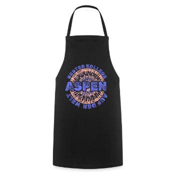Staff Aspen - Cooking Apron - black - Front - AI Model Male 185 dark (185cm)