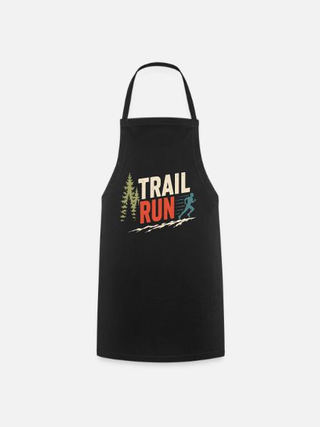 Trail Run - Kochschürze - Schwarz