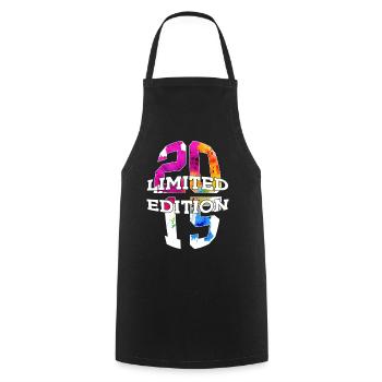 ÉDITION LIMITÉE 2015 11 ANS 11E ANNIVERSAIRE - Tablier de cuisine - noir - Devant - AI Model Male 185 dark (185cm)