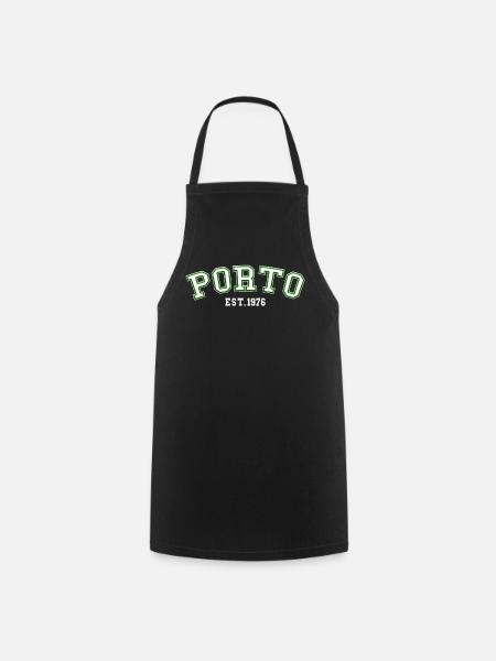 Porto gegründet 1976 - Kochschürze - Schwarz