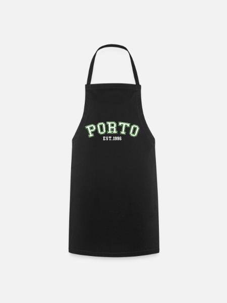 Porto gegründet 1996 - Kochschürze - Schwarz