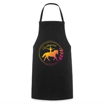 Terrains de voûte – Cadeau pour les Vaulters - Tablier de cuisine - noir - Devant - AI Model Male 185 dark (185cm)