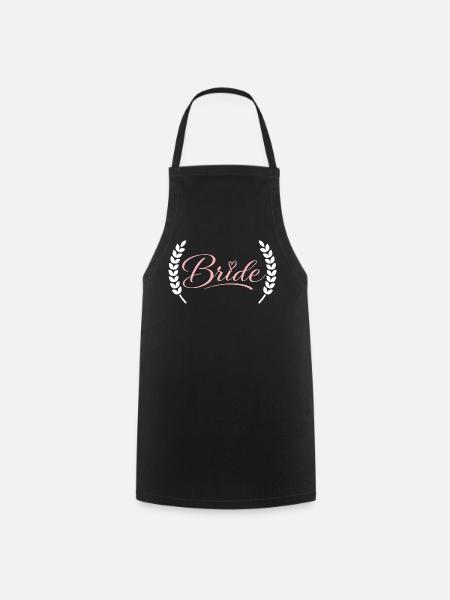 Bride - Kochschürze - Schwarz