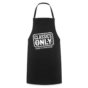 Nur Klassiker Senior Pet Pride - Kochschürze - Schwarz - Vorne - AI Model Male 185 dark (185cm)
