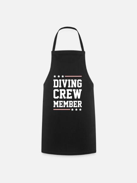 Diving Crew - Kochschürze - Schwarz