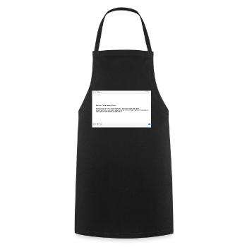 Das Wasser des Lebens - Kochschürze - Schwarz - Vorne - AI Model Male 185 dark (185cm)