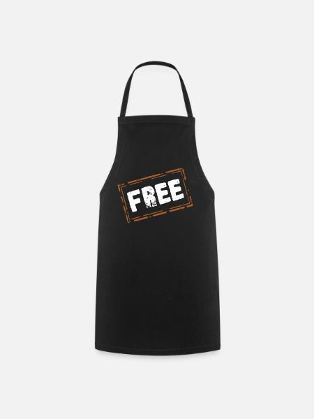 Free - Kochschürze - Schwarz