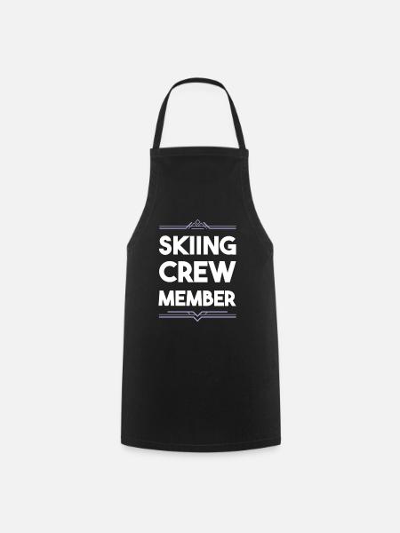 Skiing Crew - Kochschürze - Schwarz