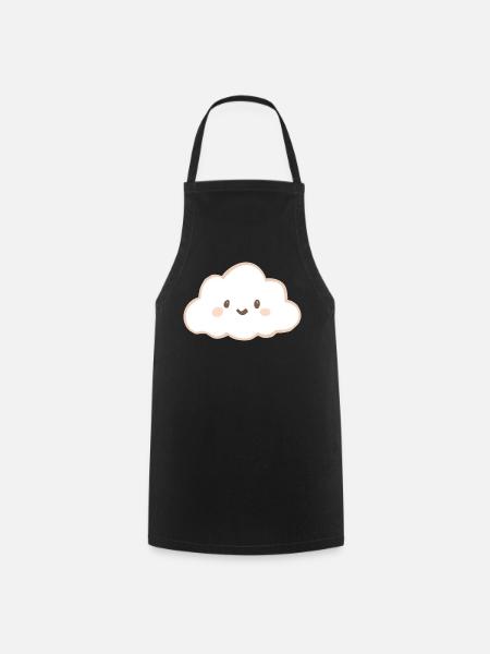 nuage - Tablier de cuisine - noir