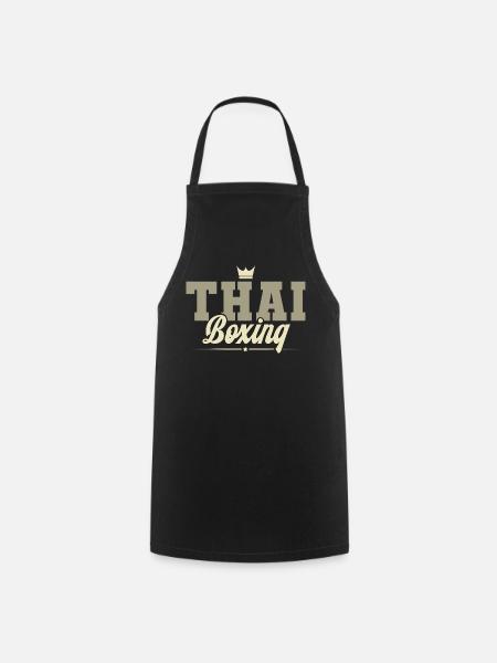 Thai Boxing - Kochschürze - Schwarz