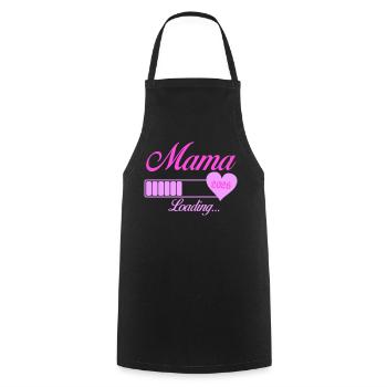 Mama 2026 Chargement - Tablier de cuisine - noir - Devant - AI Model Male 185 dark (185cm)