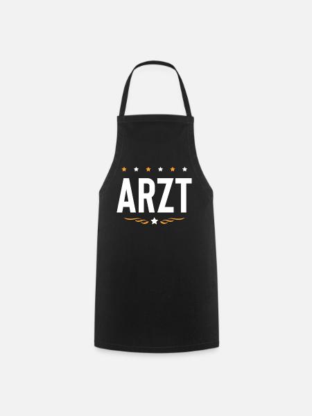 Arzt Beruf - Kochschürze - Schwarz