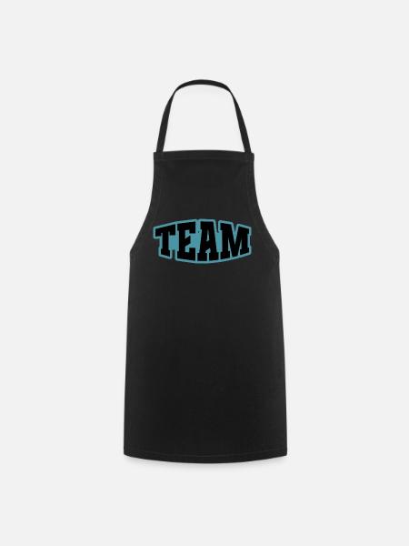 Team - Kochschürze - Schwarz
