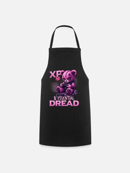 Pastel Goth Soft Goth Gaming Gamer - Kochschürze - Schwarz