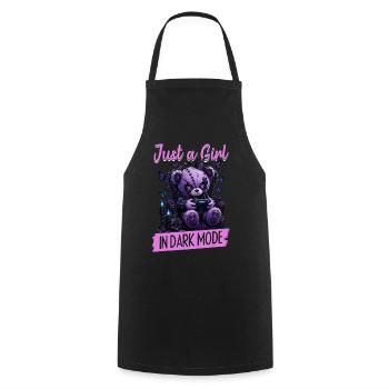 Pastel Goth Soft Goth Gaming Gamer - Tablier de cuisine - noir - Devant - AI Model Male 185 dark (185cm)