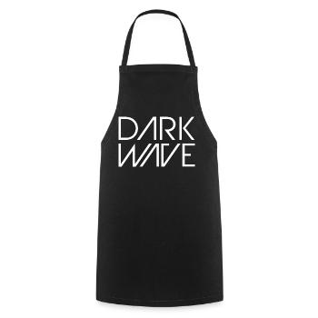 Dark Wave T-Shirt - Tablier de cuisine - noir - Devant - AI Model Male 185 dark (185cm)