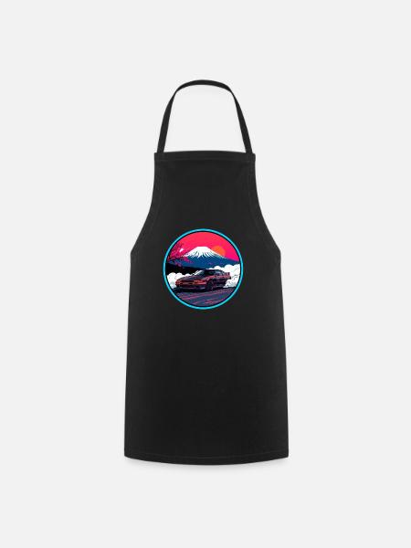Neon Fuji Drift Performance Edition - Kochschürze - Schwarz