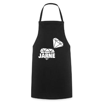 Edel Jarne - Cooking Apron - black - Front - AI Model Male 185 dark (185cm)