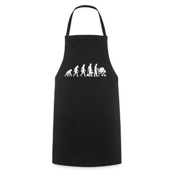 Ouvrier du bâtiment Maçon Artisan sur chantier Maçon - Tablier de cuisine - noir - Devant - AI Model Male 185 dark (185cm)