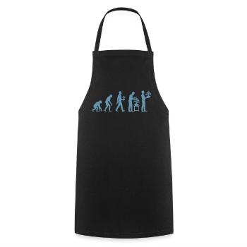 Bonsaï Évolution des plantes Bonsaï japonaises - Tablier de cuisine - noir - Devant - AI Model Male 185 dark (185cm)