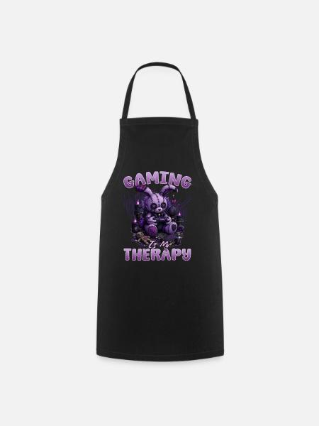Pastel Goth Soft Goth Gaming Gamer - Kochschürze - Schwarz