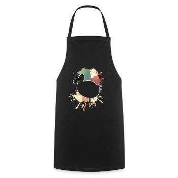 dodo - Tablier de cuisine - noir - Devant - AI Model Male 185 dark (185cm)