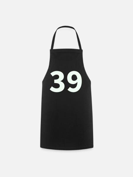 39- - Kochschürze - Schwarz