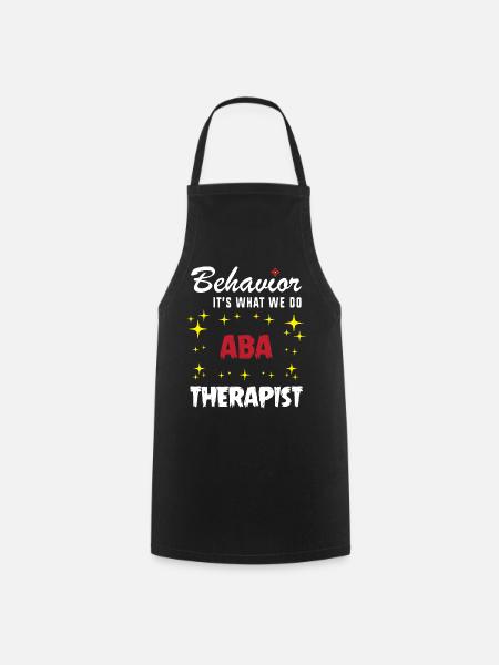 Verhaltenstherapie Therapie Verhalten - Kochschürze - Schwarz