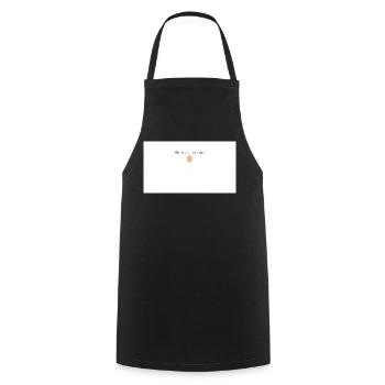 Backe die Welt einen besseren Cupcake - Kochschürze - Schwarz - Vorne - AI Model Male 185 dark (185cm)