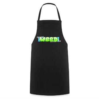 Smoke Weed Every Day - Kochschürze - Schwarz - Vorne - AI Model Male 185 dark (185cm)