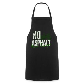 No Asphalt Pure Escape - Cooking Apron - black - Front - AI Model Male 185 dark (185cm)