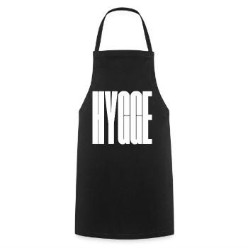 Hygge Bold Wordmark Graphic Tee - Cooking Apron - black - Front - AI Model Male 185 dark (185cm)