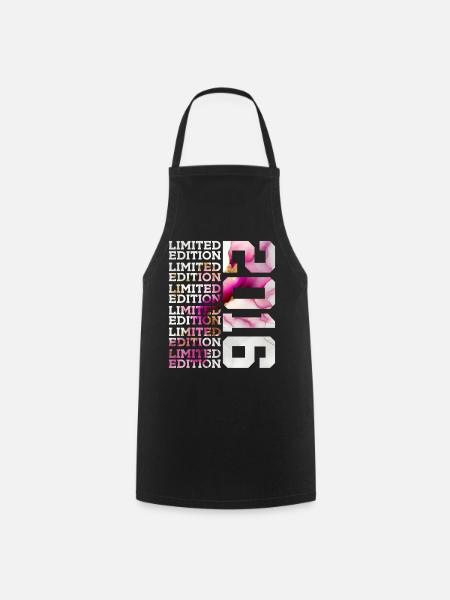 LIMITED EDITION 2016 - 10 JAHRE - 10. GEBURTSTAG - Kochschürze - Schwarz